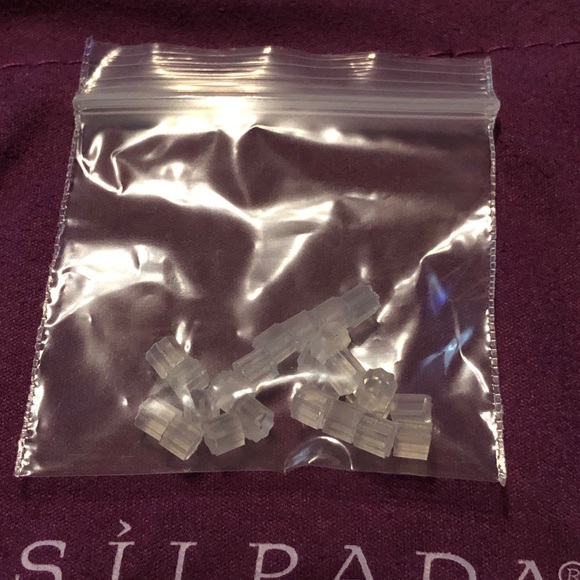 Silpada Rubber Earring Backs ~ Straight Cylinder - Picture 5 of 11